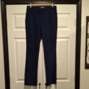 Express Dark Blue Columnist Pants
